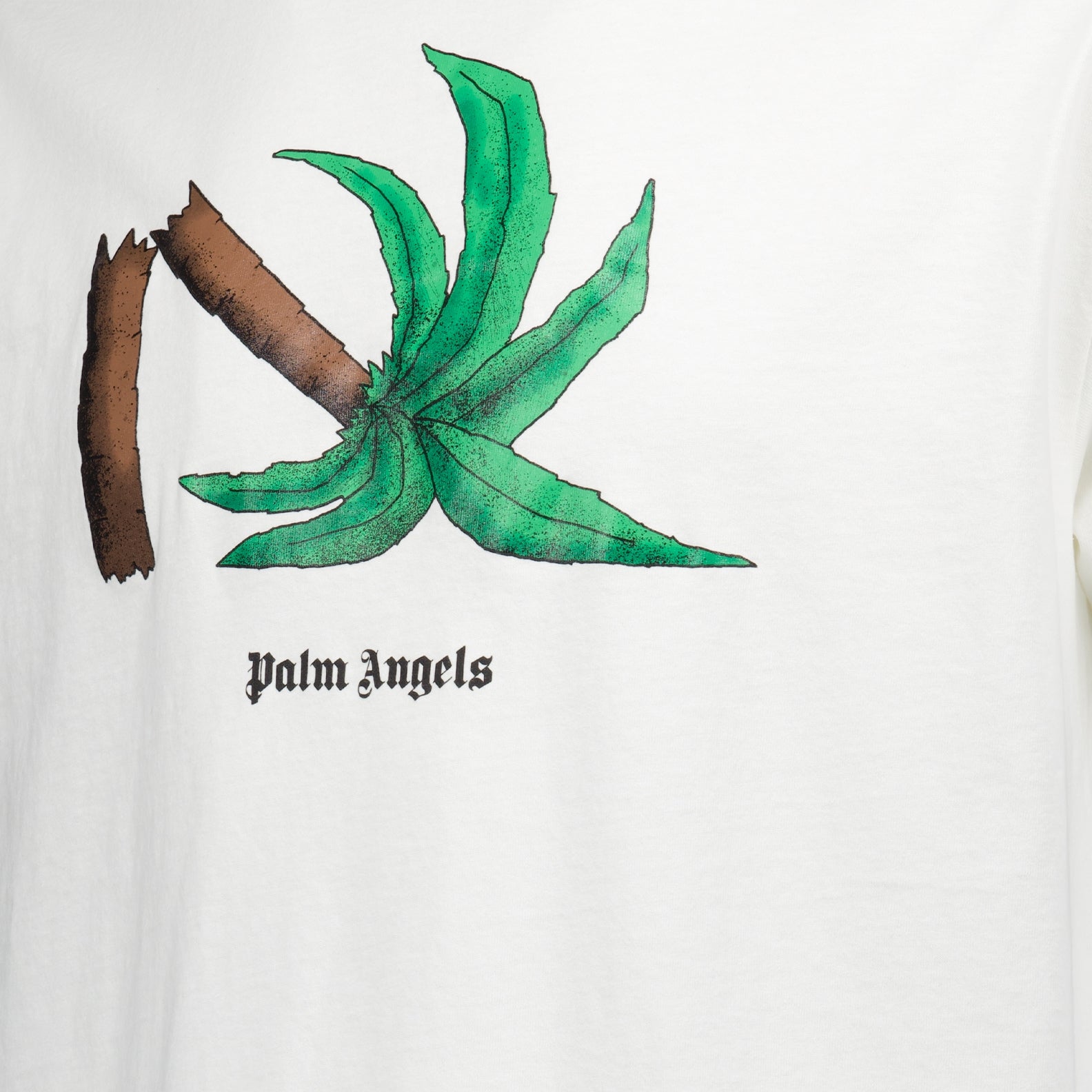 T-shirts Broken Palm T-shirt Palm Angels White Man