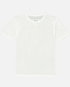 Camisetas T-shirt côtelé Maison Margiela Blanco Femme