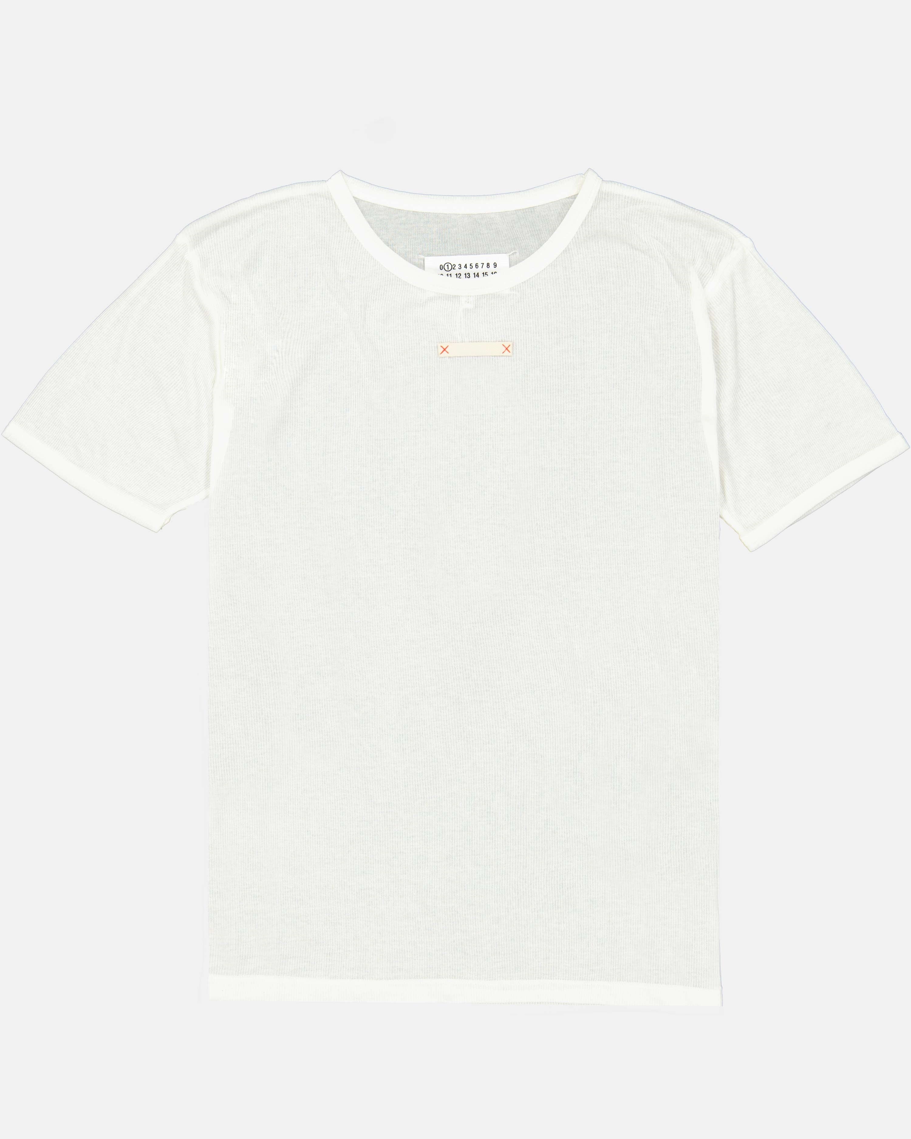 T-shirt côtelé
