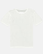 Camisetas T-shirt côtelé Maison Margiela Blanco Femme
