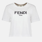 T-shirts Fendi Roma T-shirt Fendi Beige Women