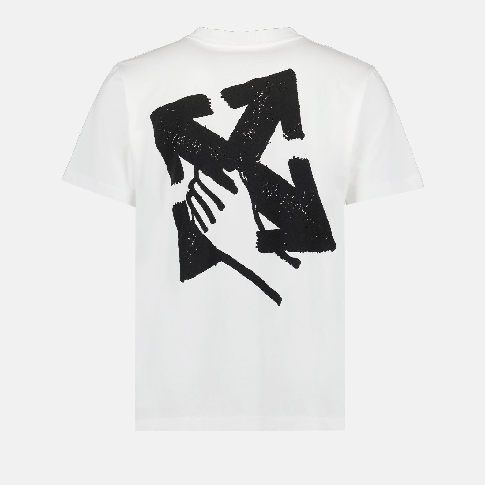 T-shirts Hand Arrow T-shirt Off-White White Man