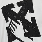 T-shirts Hand Arrow T-shirt Off-White White Man
