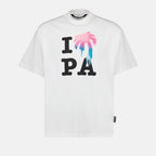 T-shirts T-shirt I love PA Palm Angels Blanc Homme