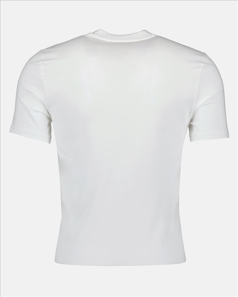 T-shirts T-shirt imprimé logo Moschino Blanc Homme
