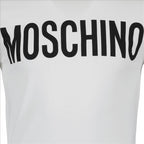 T-shirts T-shirt imprimé logo Moschino Blanc Homme