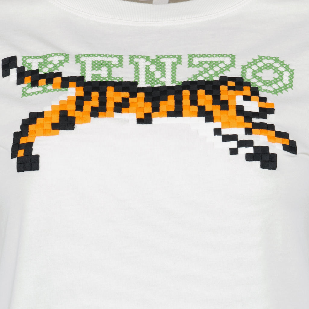 Camisetas Camiseta Pixels de Kenzo Kenzo Blanco Femme