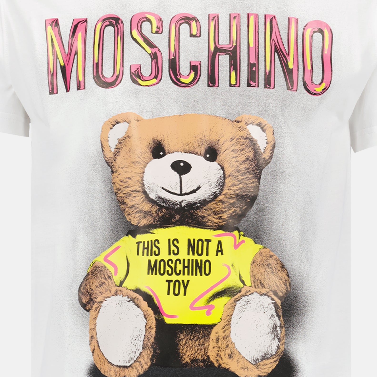 T-shirts T-shirt Teddy Toy Moschino Blanc Homme