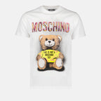 T-shirts T-shirt Teddy Toy Moschino Blanc Homme