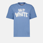 T-shirts T-shirt 70'S Off-White Bleu Femme