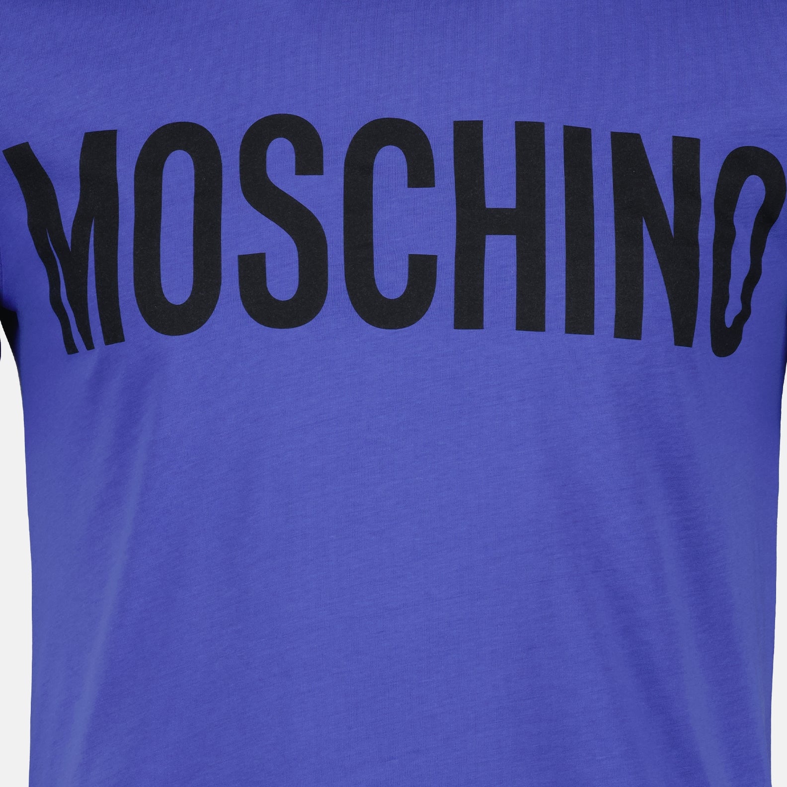Camisetas T-shirt à logo Moschino Azul Homme