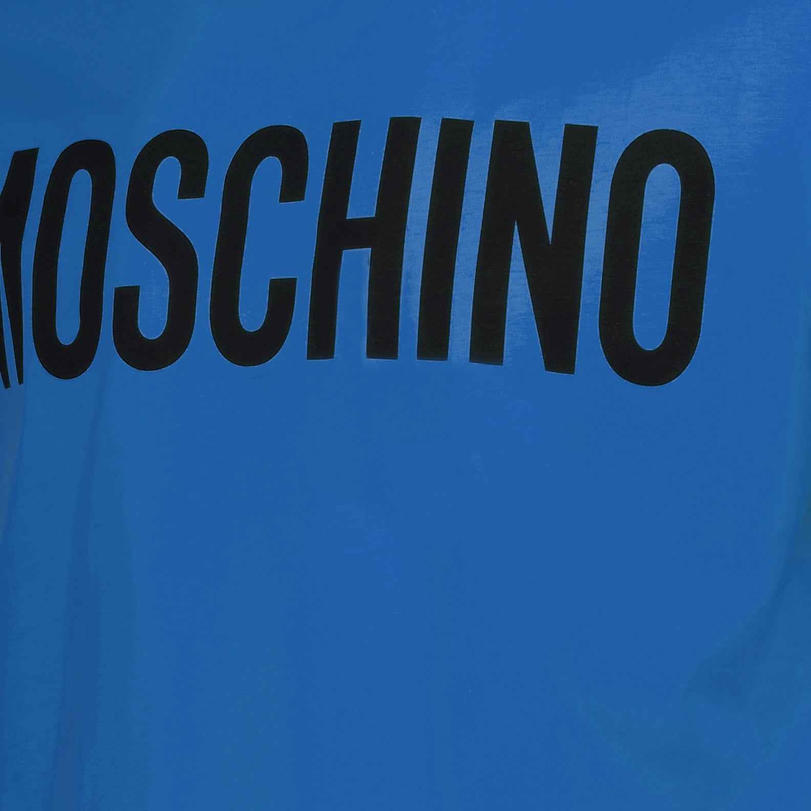 T-shirts T-shirt à logo Moschino Bleu Homme