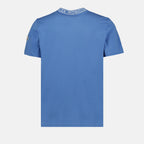 T-shirt T-shirt à logo Moncler Blu Homme