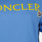 T-Shirts T-shirt à logo Moncler Blau Femme