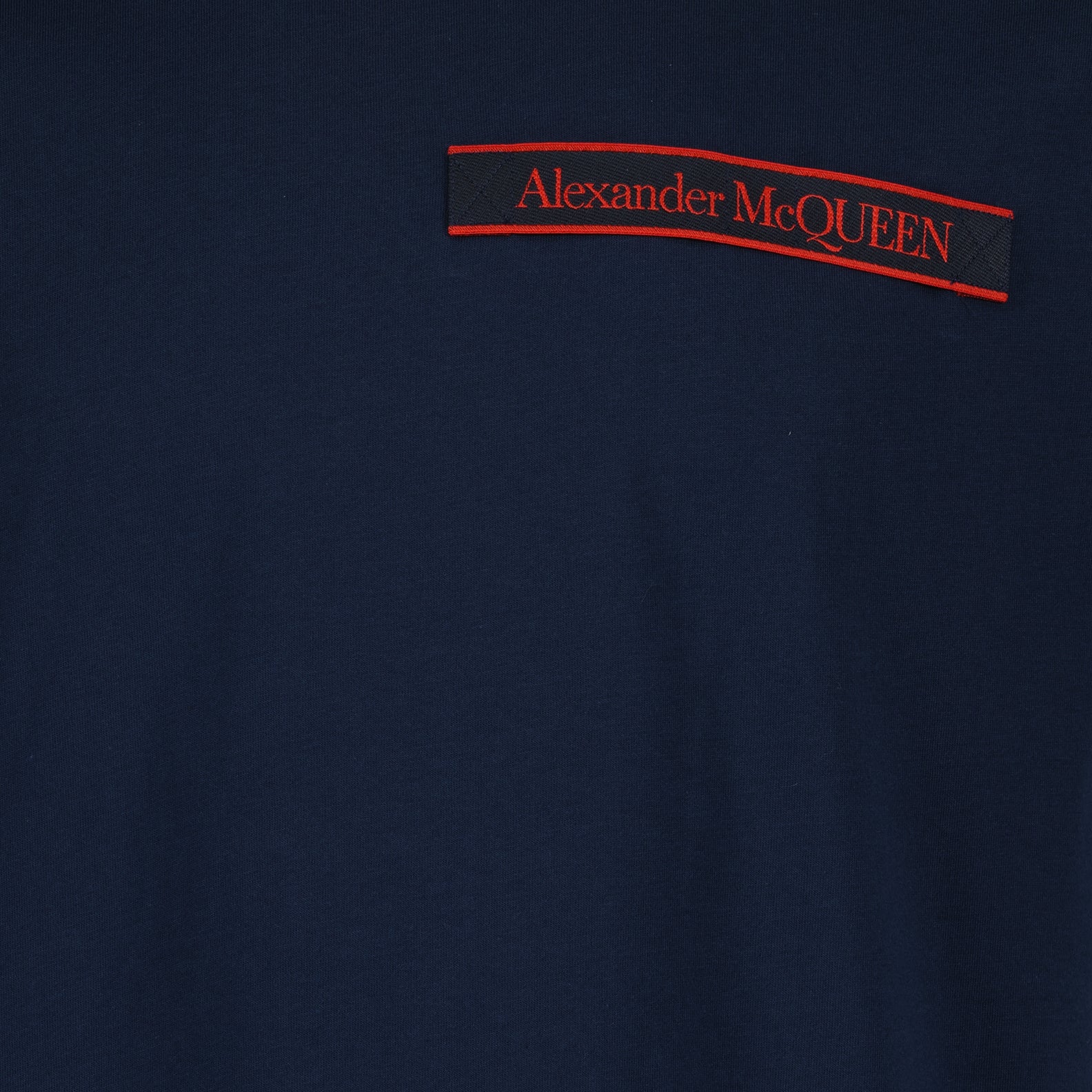 티셔츠 T-shirt à logo Alexander McQueen 파란색 Homme