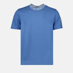 T-shirt T-shirt à logo Moncler Blu Homme