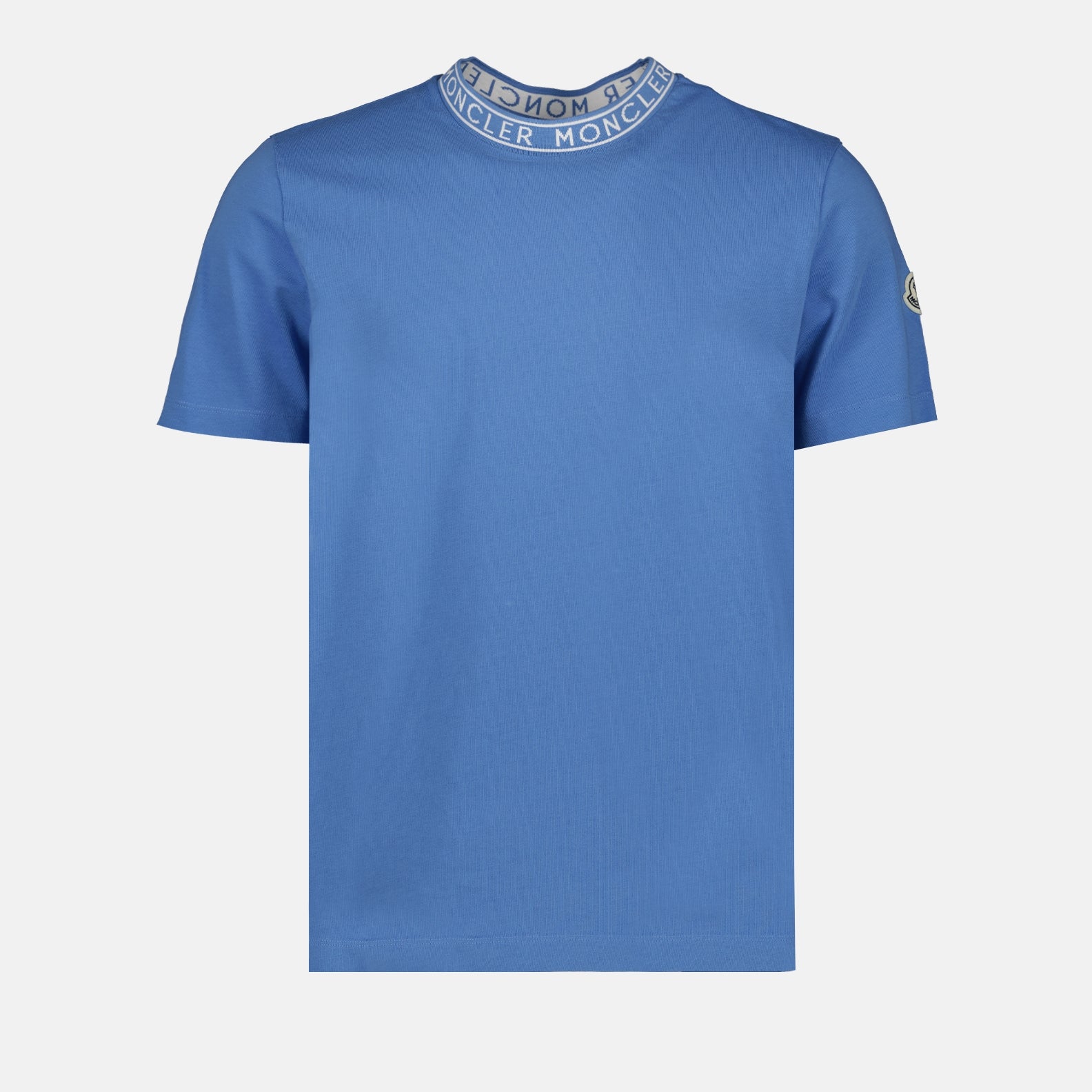 T-shirt T-shirt à logo Moncler Blu Homme