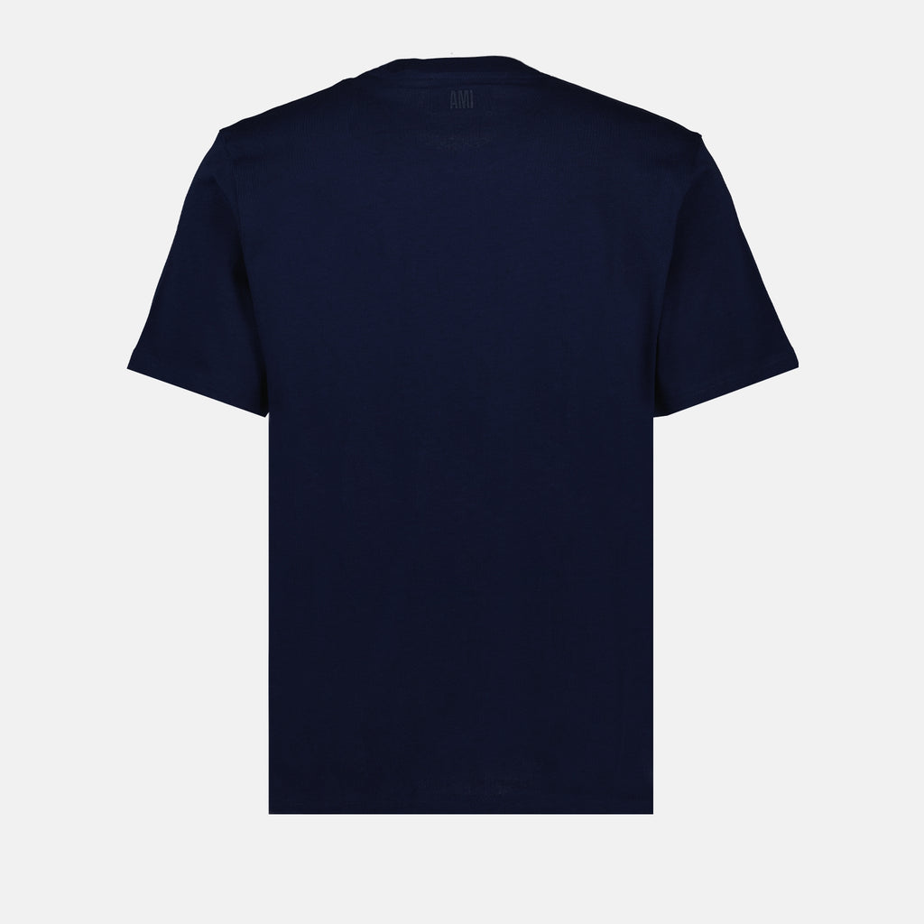 T-shirts T-shirt <tc>Ami Paris</tc>  France Ami PARIS Blue Man