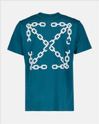 Camisetas T-shirt Arrow bricks Off-White Azul Homme