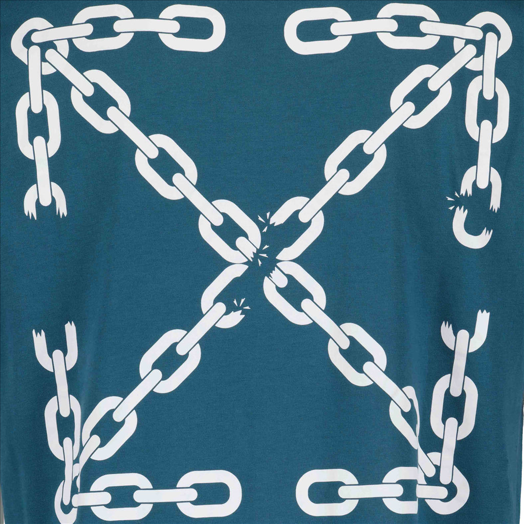 Camisetas T-shirt Arrow bricks Off-White Azul Homme