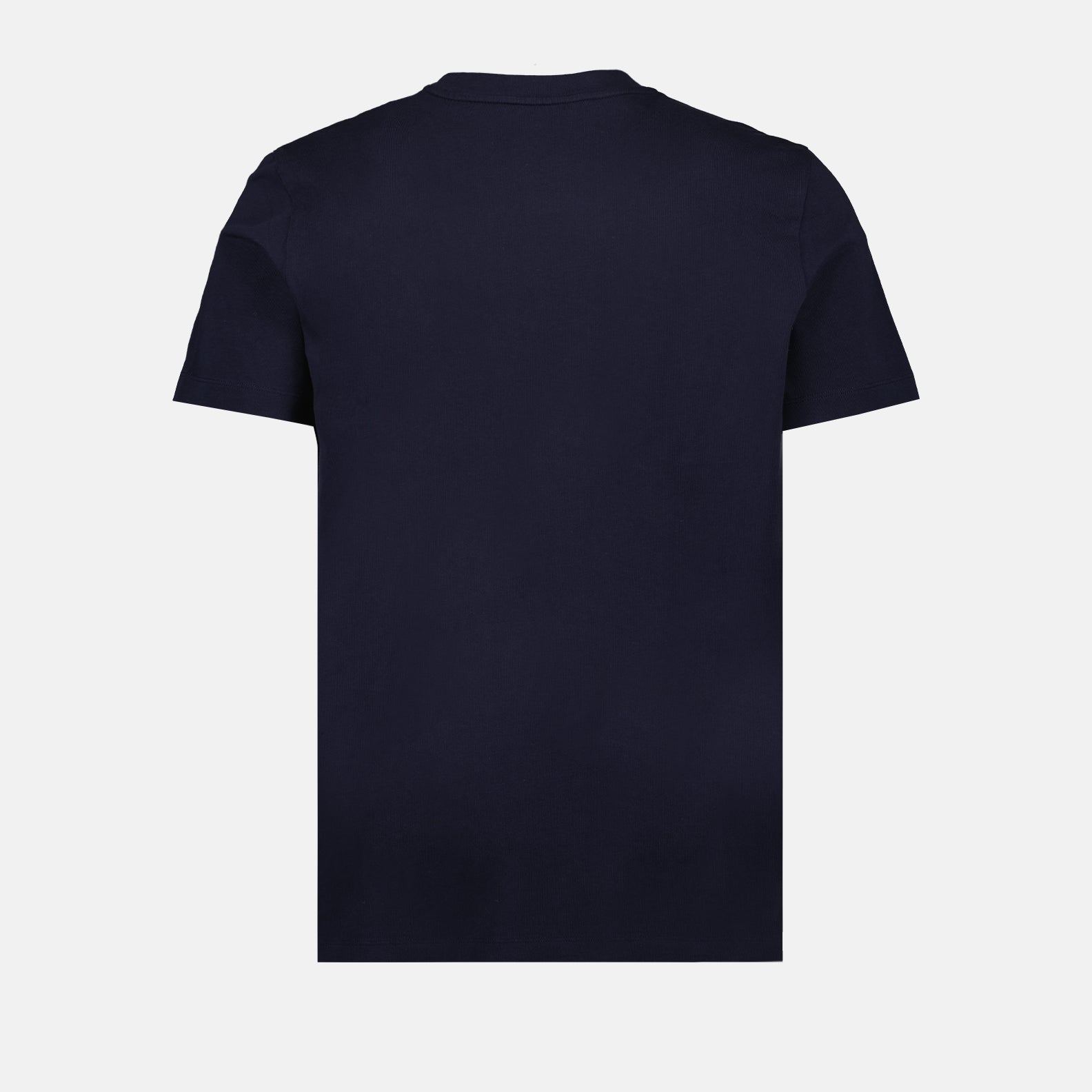 T-shirts T-shirt logo signature Moncler Bleu Homme