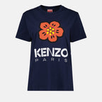 T-shirts Boke Flower T-shirt Kenzo Blue Women