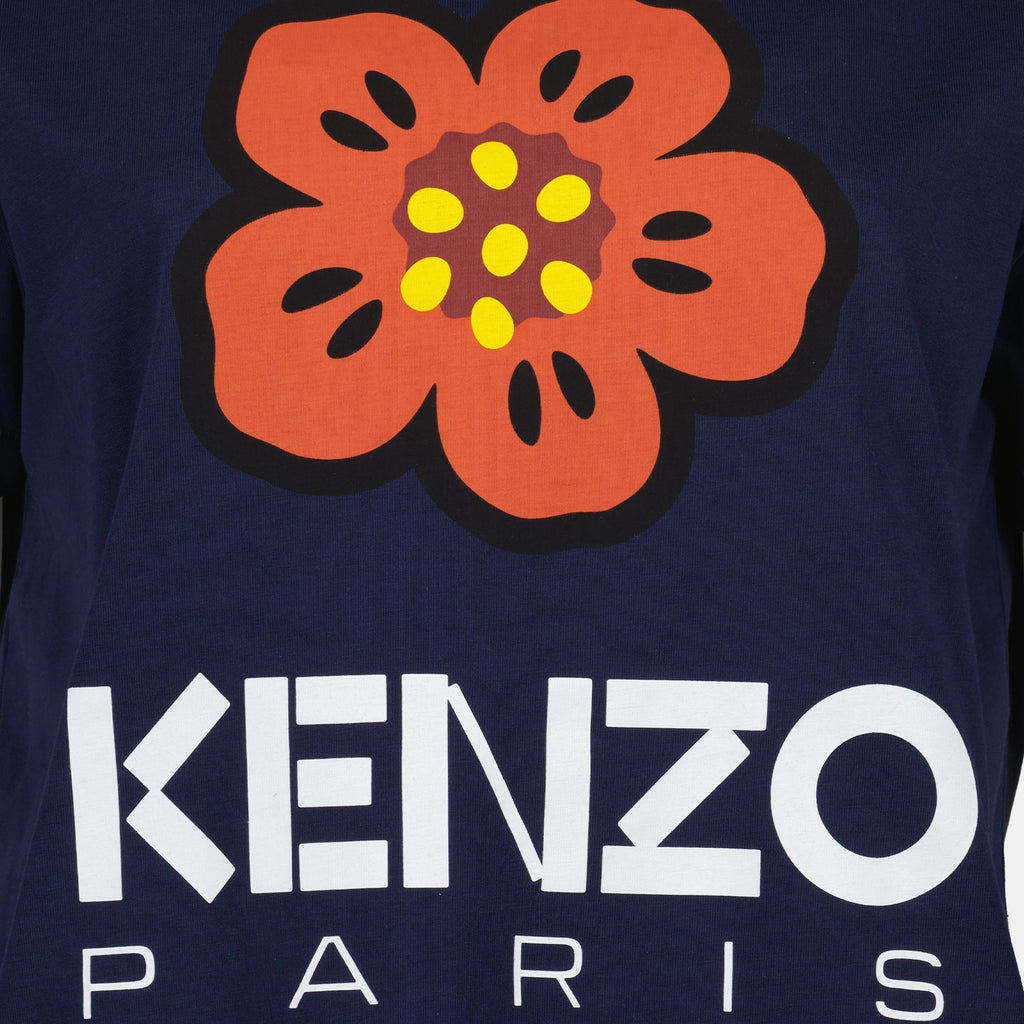 T-shirts Boke Flower T-shirt Kenzo Blue Women