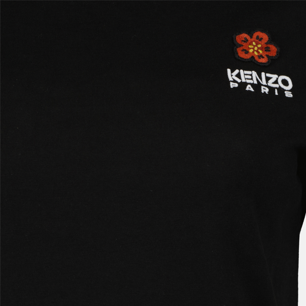 Camisetas T-shirt Boker Flower Kenzo Negro Femme