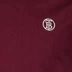 T-Shirts T-shirt Parker à logo Burberry Bordeaux Homme