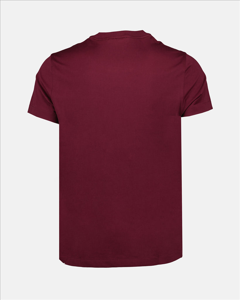 T-Shirts T-shirt Parker à logo Burberry Bordeaux Homme