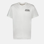 T-Shirts T-shirt brodé Alexander McQueen Weiß Homme