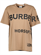 Tシャツ キャリックブラウン Tシャツ Burberry 茶色 女性