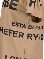 Tシャツ キャリックブラウン Tシャツ Burberry 茶色 女性