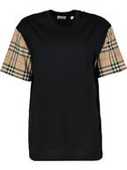 Camisetas T-shirt Carrick Burberry Preto Femme