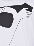 Camisetas Camiseta de Gato Askthedust Blanco Homme