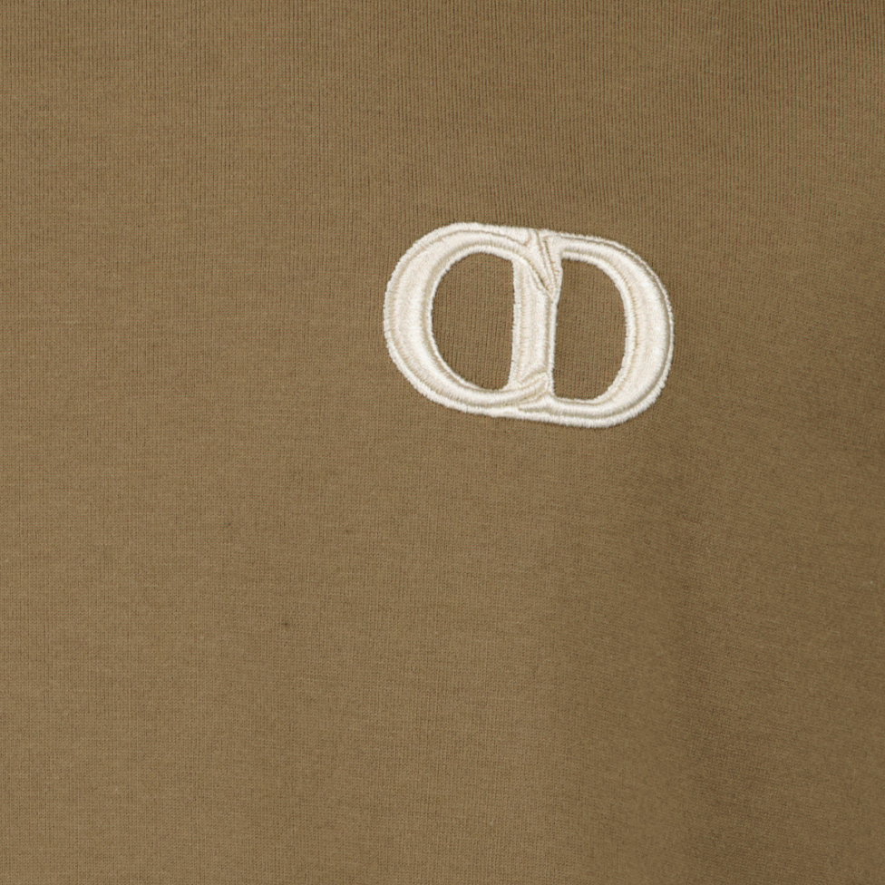 Tシャツ CDTシャツ Dior 茶色 男