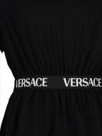 Vêtements T-shirt ceinturée Versace Noir Enfants