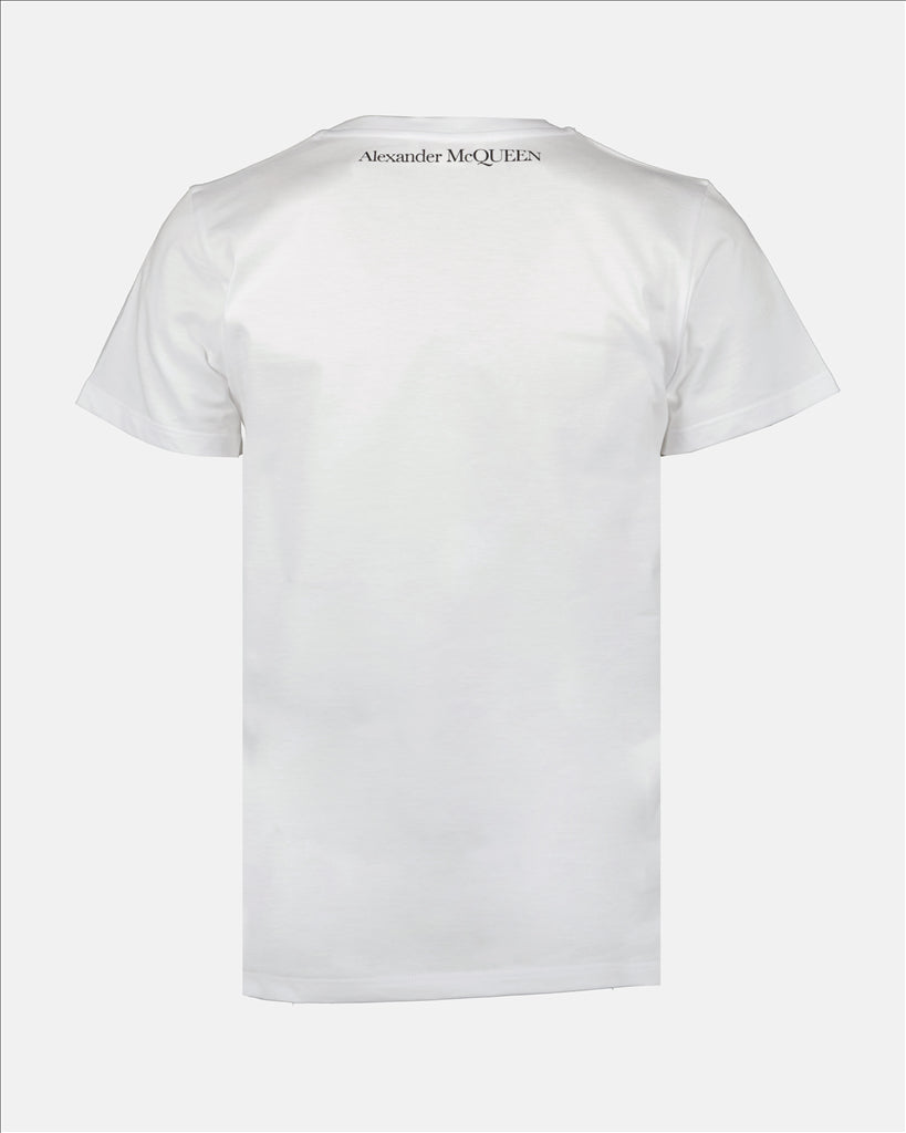 Sweatshirts T-shirt coeur Alexander McQueen Blanc Femme