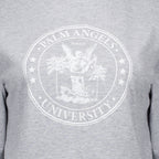 T-shirts T-shirt college Palm Angels Gris Femme