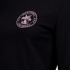 Camisetas T-shirt college Palm Angels Preto Femme