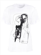 T-shirts T-shirt couple Askthedust Blanc Homme