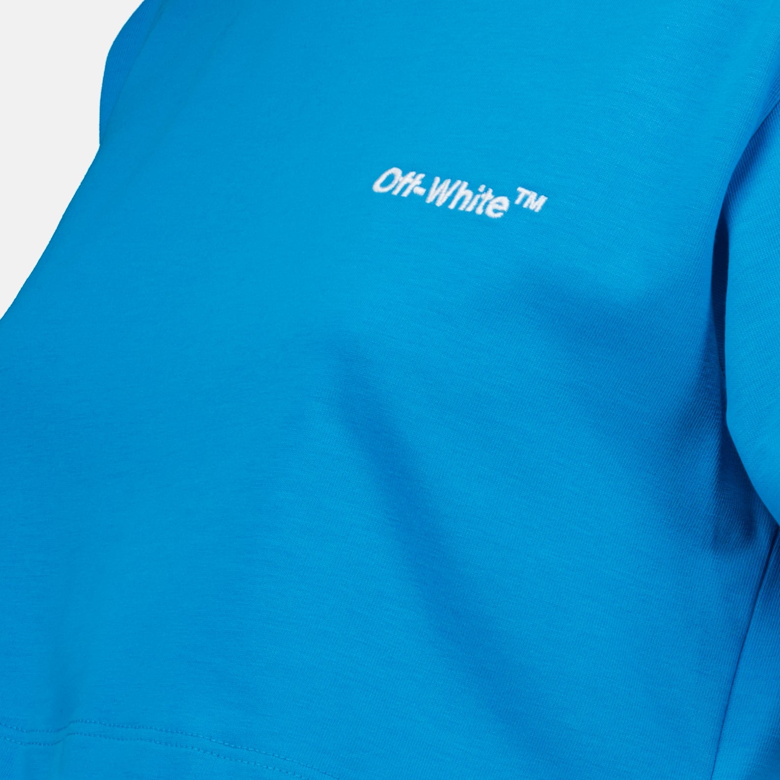 T-Shirts T-shirt crop Off-White Blau Femme