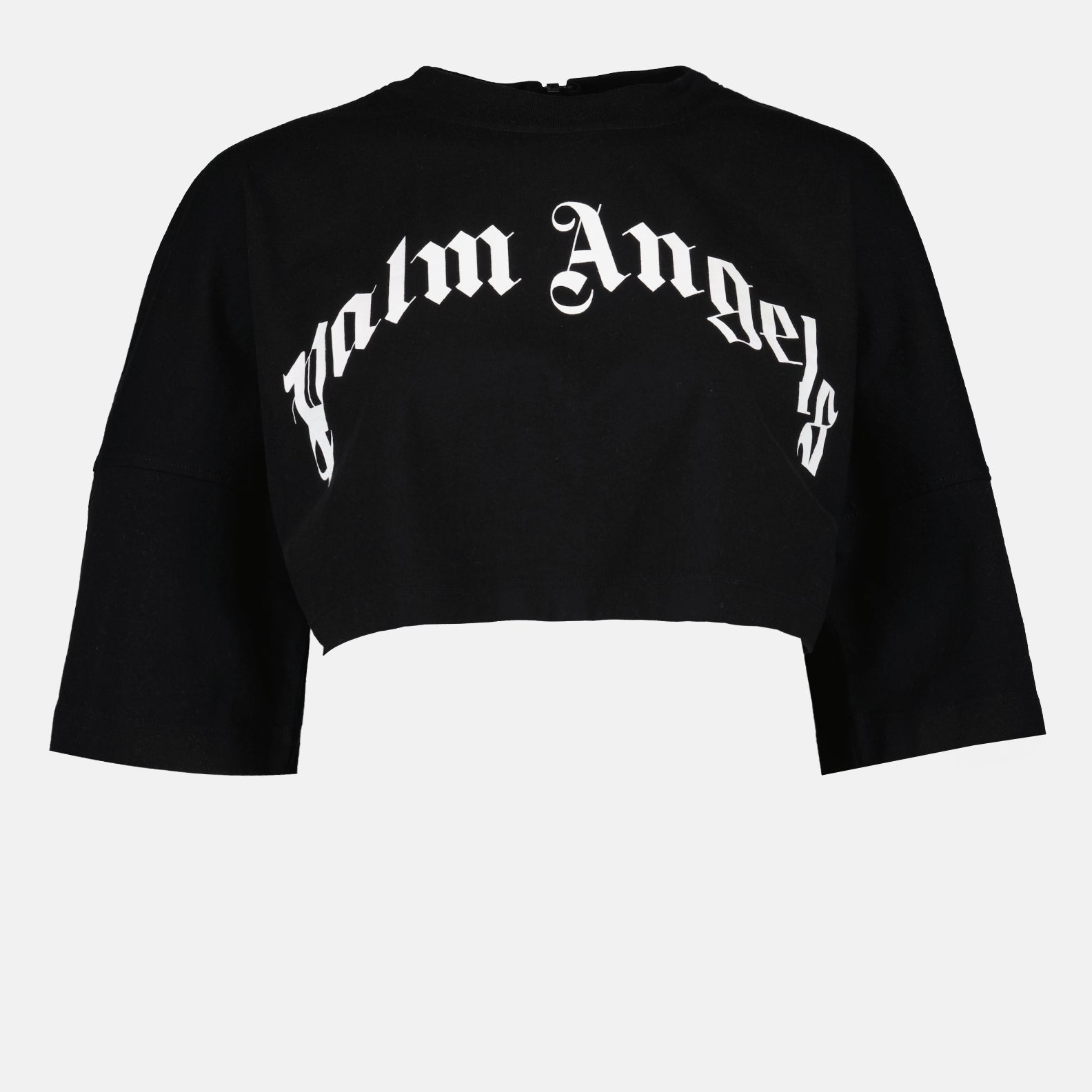 T shirt crop noir