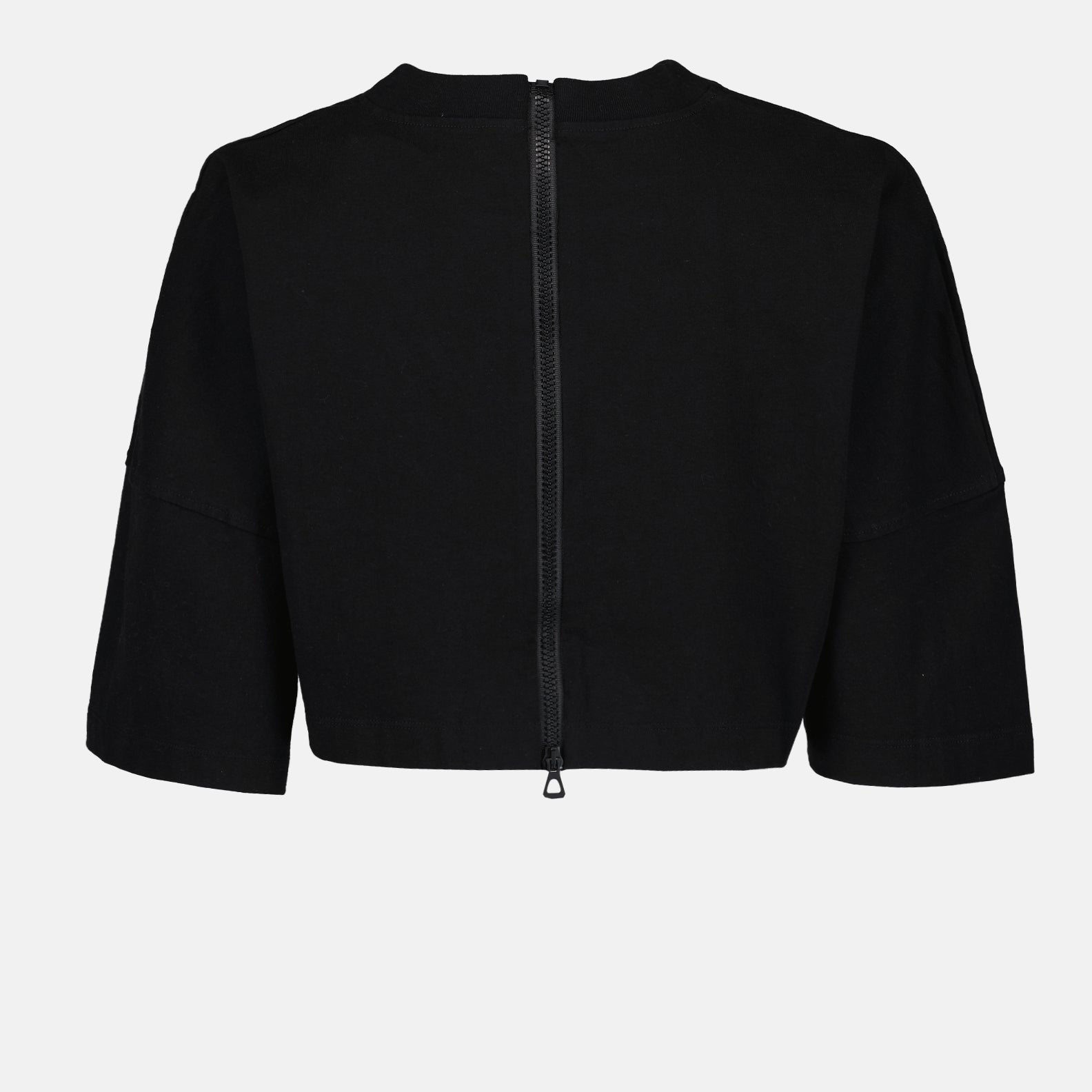 T shirt crop noir