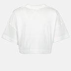 T-shirts T-shirt cropped Ami PARIS Blanc Femme