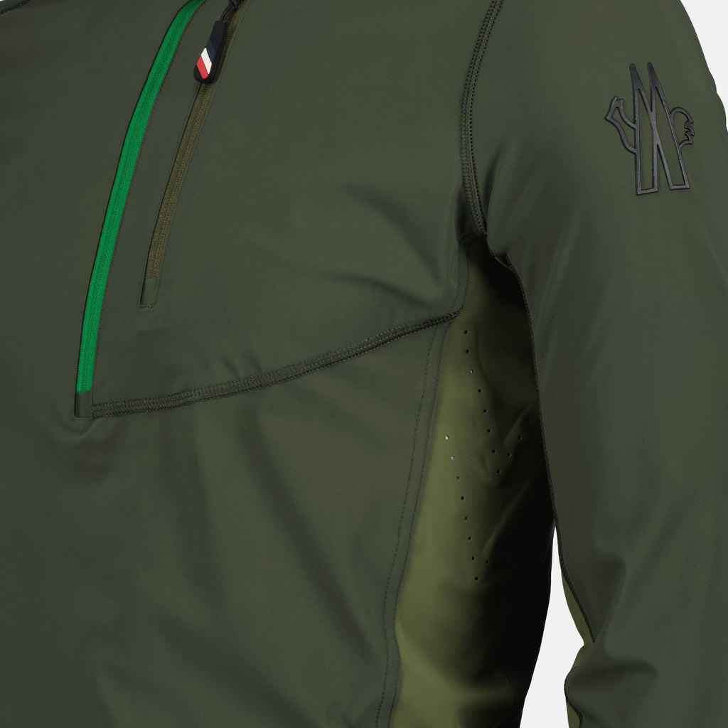 T-shirts T-shirt de sport Moncler Grenoble Vert Homme