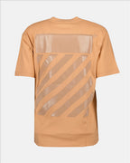 T-shirts T-shirt Diag Off-White Marron Femme