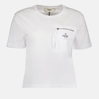 T-shirts T-shirt en jersey Fendi Blanc Femme