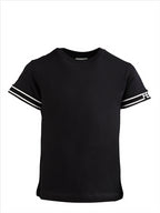 Abbigliamento T-shirt à liseré Fendi Nero Bambini