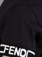 Abbigliamento T-shirt à liseré Fendi Nero Bambini